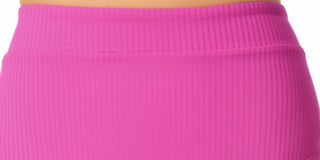 California Waves Junior's High Waist Bikini Bottoms Swimsuit Purple