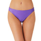 California Waves Women's Junior's Metallic Shine Hipster Bikini Bottoms Swimsuit Purple Size Small