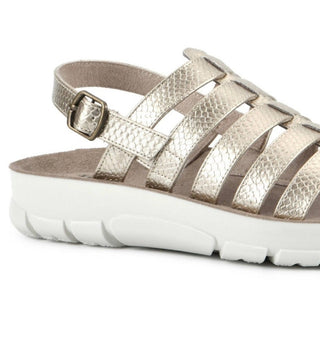 White Mountain Women's Beginning Strap Sandal Yellow Size 6.5 M