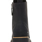 Toms Women's Alaya Lace-Up Lug Boot Black Size 8M
