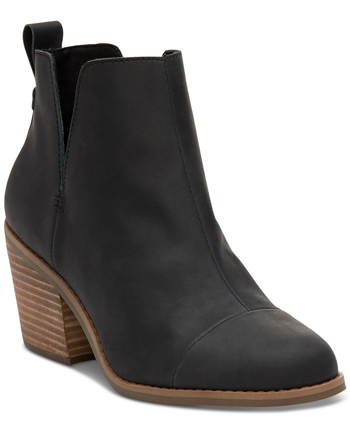 Toms Women's Everly Cutout Boot Black Size 8