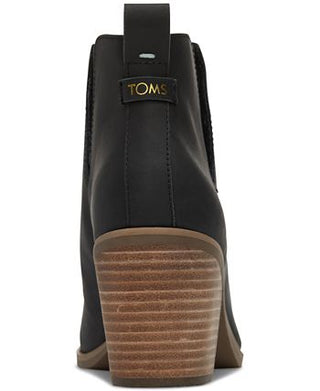 Toms Women's Everly Cutout Boot Black Size 8