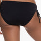 Roxy Women's Beach Classics Side Tie Hipster Bikini Black Size X-Large