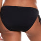 Roxy Women's Beach Classics Side Tie Hipster Bikini Black