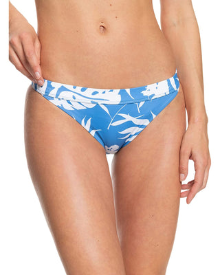 Roxy Women's Love Lisa Classic Bikini Bottoms Blue Size X-Large