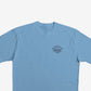Quiksilver Waterman Men's Palm Wave T-Shirt Blue Size XX-Large