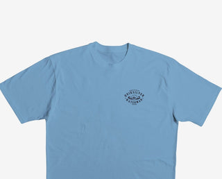 Quiksilver Waterman Men's Palm Wave T-Shirt Blue Size XX-Large