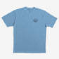 Quiksilver Waterman Men's Palm Wave T-Shirt Blue Size XX-Large
