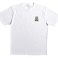 Quiksilver Waterman Men's Roads Less Traveled Screen T-Shirt White Size X-Large