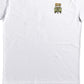 Quiksilver Waterman Men's Roads Less Traveled Screen T-Shirt White Size X-Large