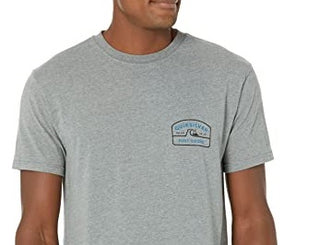 Quiksilver Men's Shape Up Mod T-shirt Gray Size Medium