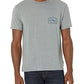 Quiksilver Men's Shape Up Mod T-shirt Gray Size Medium