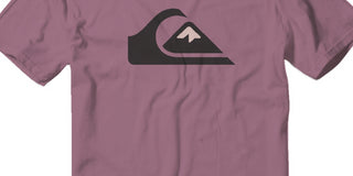 Quiksilver Men's Comp Logo T-shirt Purple Size Small