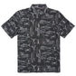 Quiksilver Waterman Men's Short Sleeve Slack Line Shirt Black Size X-Large