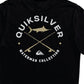 Quiksilver Waterman Men's Long Sleeve Hook T-Shirt Black Size Large