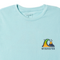 Quiksilver Men's River Bend Graphic Tee Blue Size Large