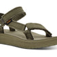 Teva Women's Midform Universal Canvas Sandal Green Size 8