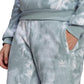 adidas Men's Adicolor Essential Tie Dye Sweat Shorts Gray Size X-Large