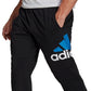 adidas Men's Essential Logo Jersey Pants Black Size Small