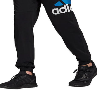 adidas Men's Essential Logo Jersey Pants Black Size XX-Large