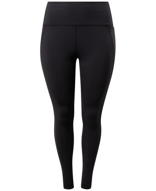 Reebok Women's Lux High Waisted Full Leggings Black Size 3X