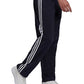 adidas Men's Primegreen Essentials Warm Up Open Hem 3 Stripes Track Pants Black Size XX-Large