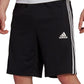 adidas Men's Primeblue Stripes Shorts Black Size Small