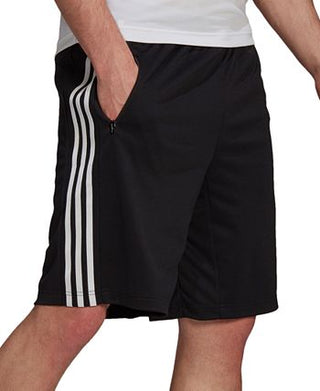 adidas Men's Primeblue Stripes Shorts Black Size Small