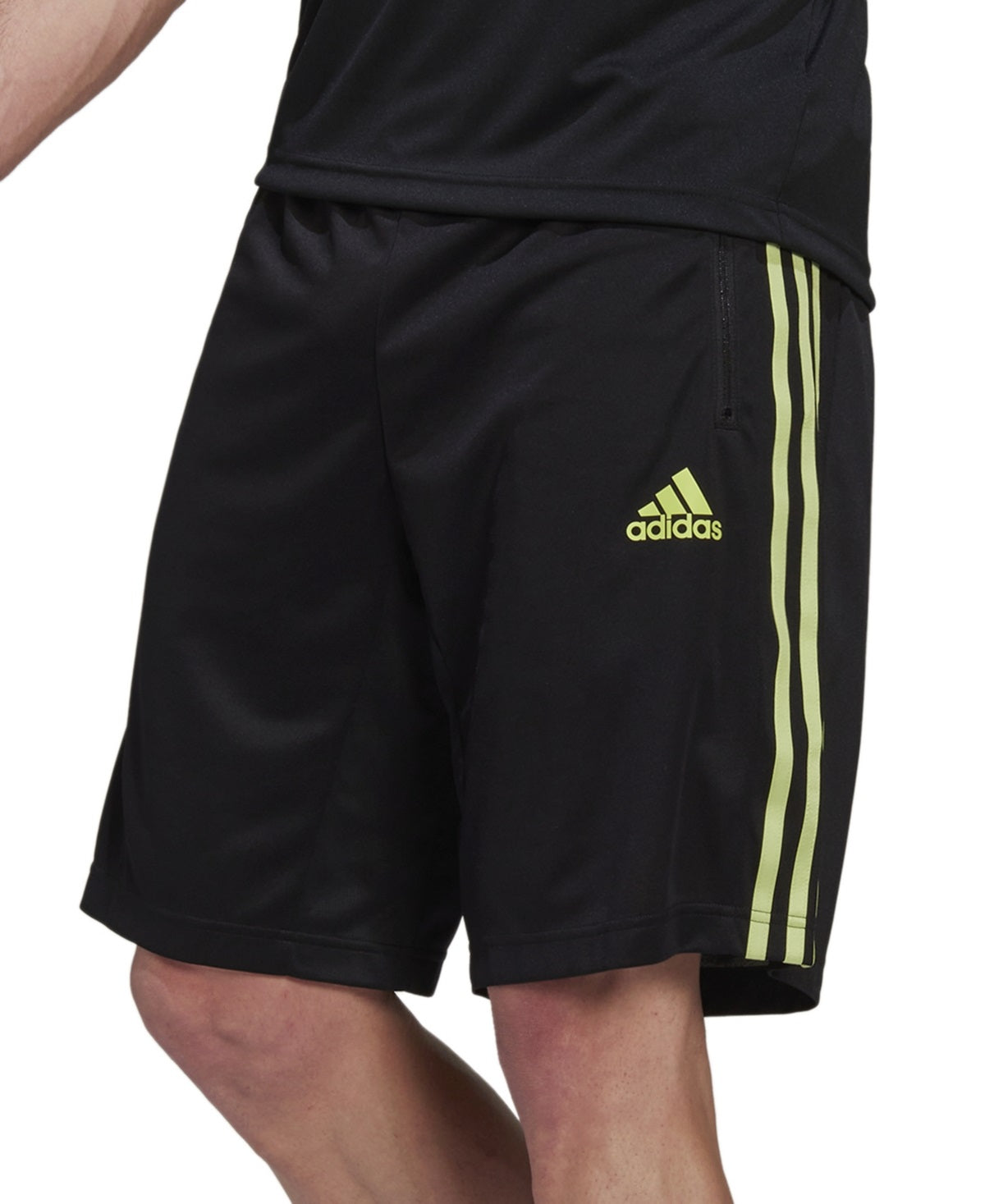 adidas Men's Primeblue Designed 2 Move 10 3 Stripes Shorts Black Size XX-Large