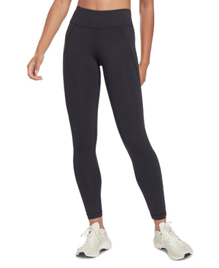 Reebok Women's Lux Mid Rise Tights Black Size Small