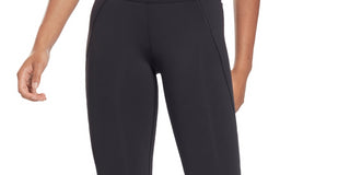 Reebok Women's Lux Mid Rise Tights Black Size Small
