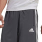 adidas Men's Primeblue Designed 2 Move 10 3 Stripes Shorts Gray Size Small