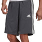 adidas Men's Primeblue Designed 2 Move 10 3 Stripes Shorts Gray Size Small