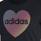adidas Women's Cotton Badge Of Sport Logo Graphic T-Shirt Black Size Medium