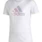 adidas Women's Badge Of Sports Cotton Logo T-Shirt White Size X-Large