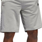 adidas Men's Badge Of Sport Regular Fit Tricot 10 Shorts Gray Size X-Large