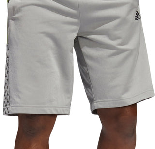 adidas Men's Badge Of Sport Regular Fit Tricot 10 Shorts Gray Size X-Large