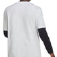 Adidas Men's Trefoil Long Sleeve Tee White Size Medium