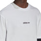 Adidas Men's Trefoil Long Sleeve Tee White Size Medium