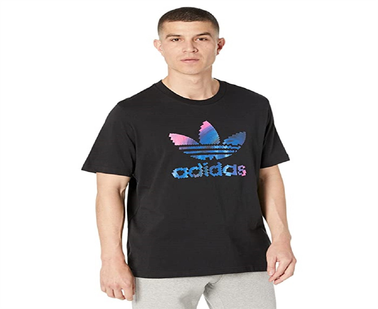 adidas Men's Trefoil Series Tee Black Size Small