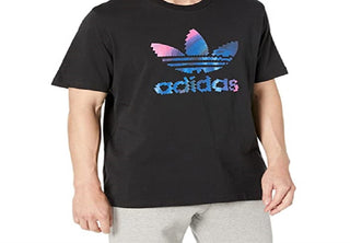 adidas Men's Trefoil Series Tee Black Size Small