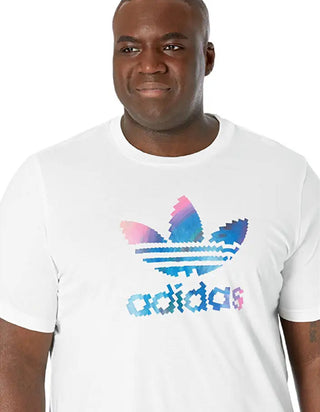 adidas Men's Trefoil Series Tee White Size Medium