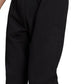 adidas Men's Behind The Tefoil Regular Fit Logo Print Fleece Sweatpants Black Size X-Large