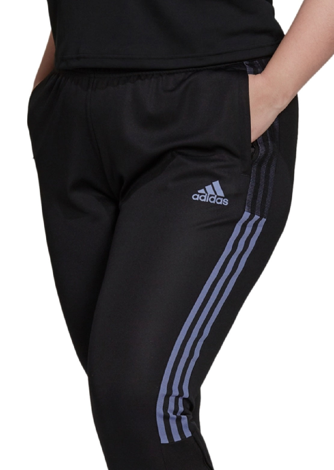 adidas Women's Tiro 21 Track Pants Black Size 3X