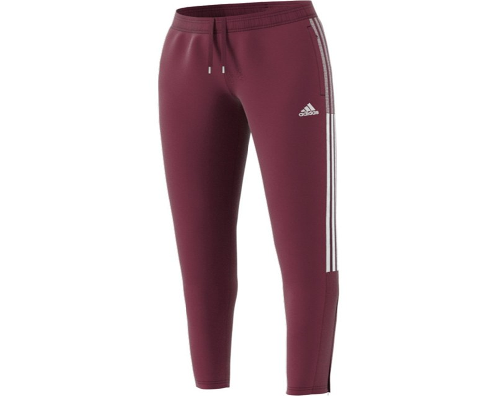 adidas Women's Tiro 21 Track Pants Red Size Large