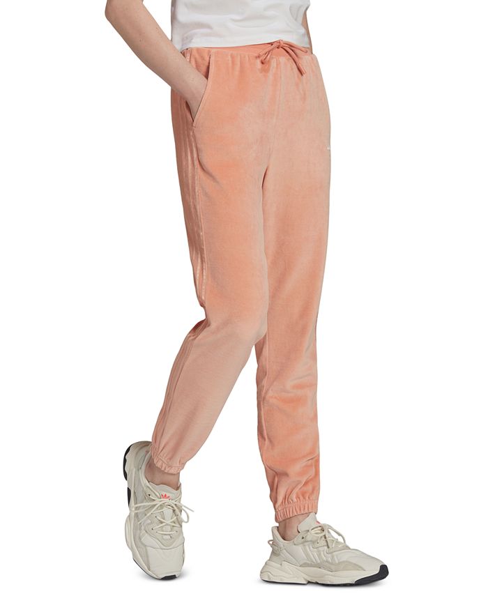 adidas Women's Slim Joggers Orange Size Medium