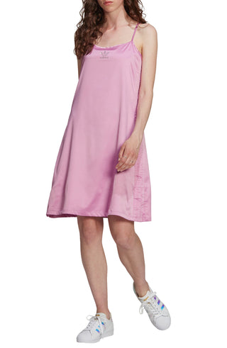 adidas Women's Stretch Satin Slipdress Purple Size Large