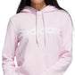 adidas Women's Logo Hoodie Pink Size Large