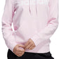 adidas Women's Logo Hoodie Pink Size Large