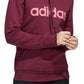 adidas Women's Logo Hoodie Red Size Medium